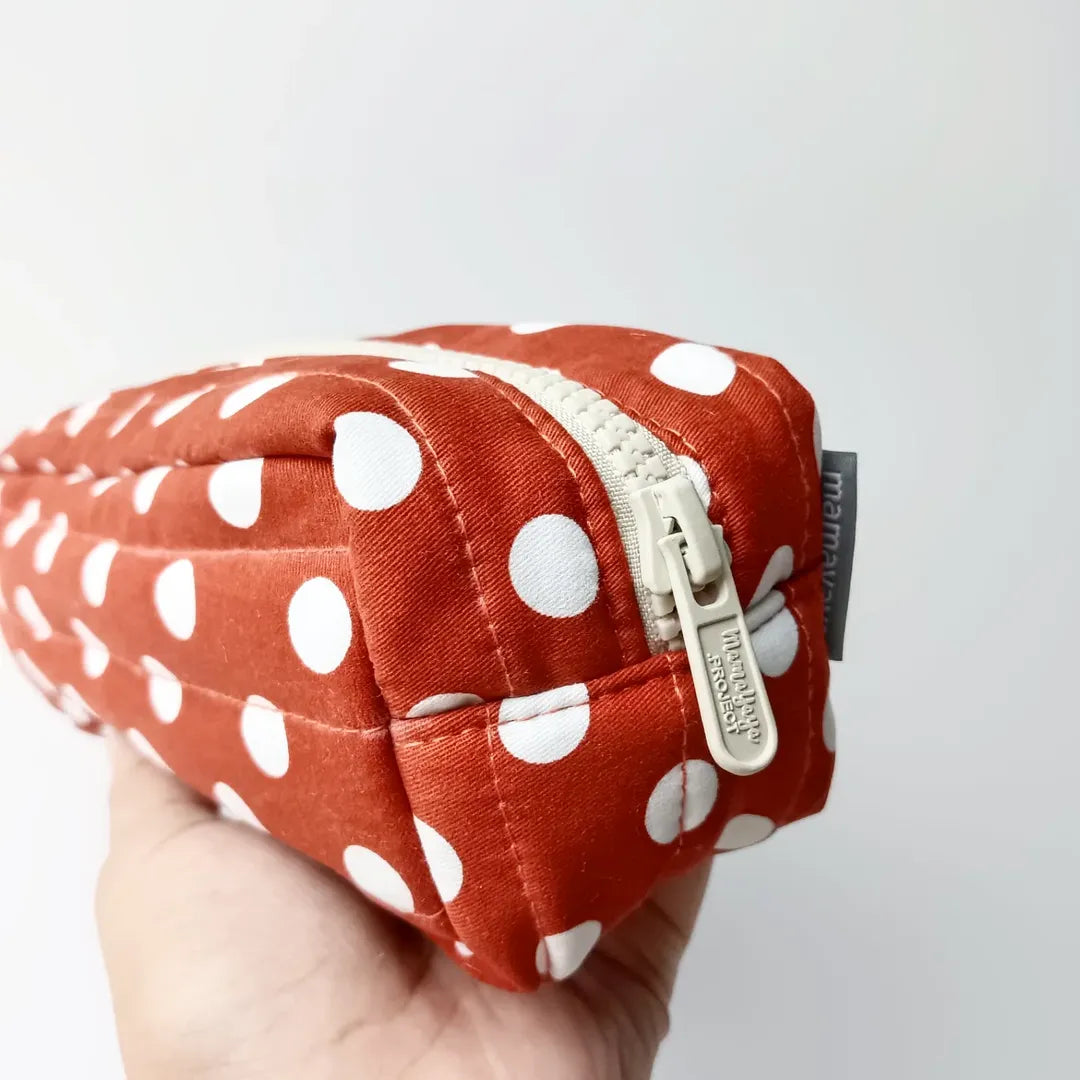 PENCIL CASE_POLKA TERRACOTTA