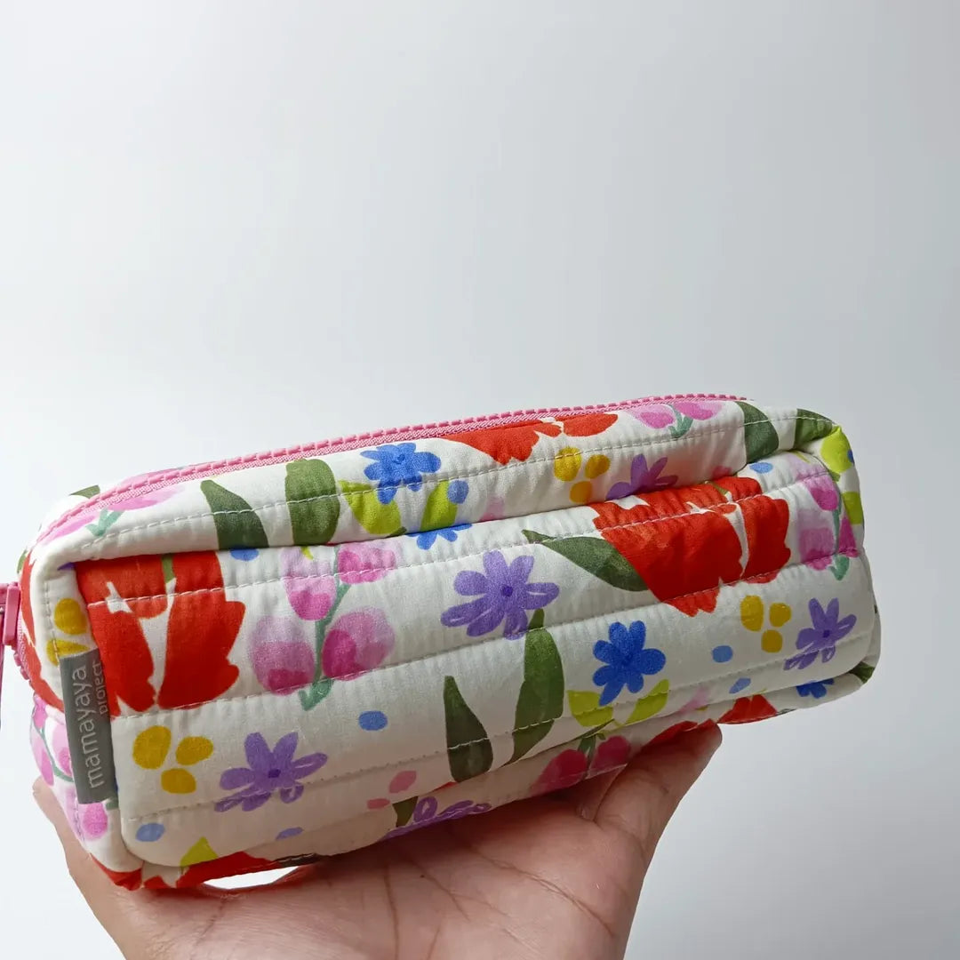 PENCIL CASE_BUNGA LUKIS CANTIK