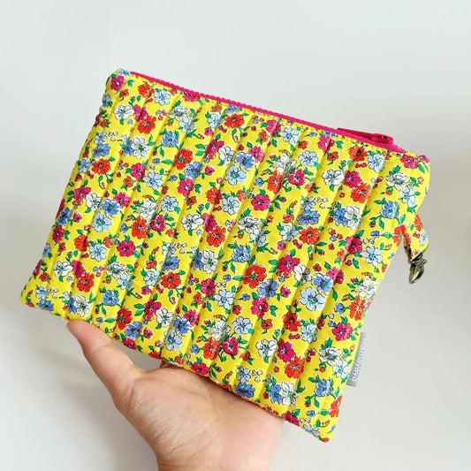 SLIM POUCH_BUNGA KUNING