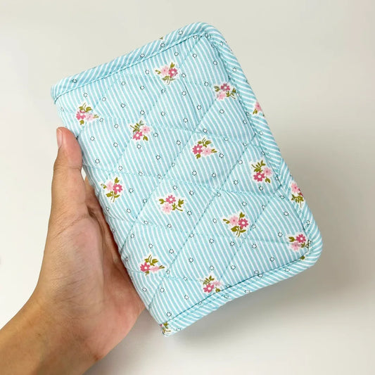 MINI "JOURNAL IBU"_BUNGA GARIS BIRU