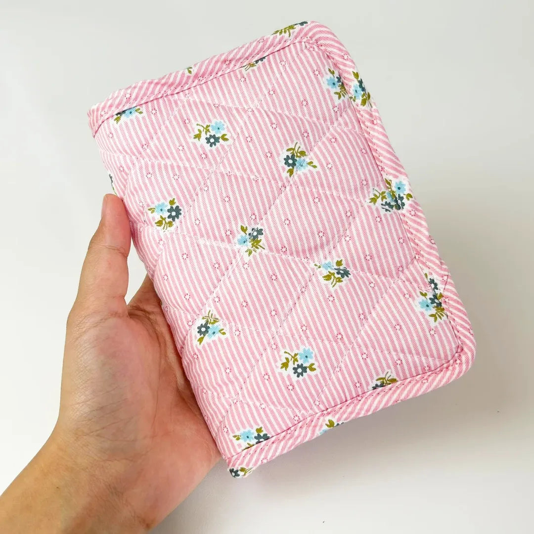 MINI "JOURNAL IBU"_BUNGA GARIS PINK