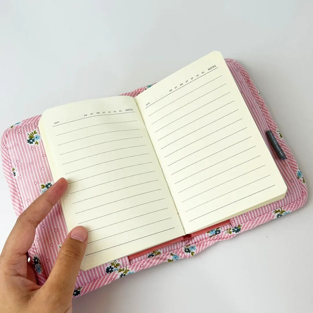 MINI "JOURNAL IBU"_BUNGA GARIS PINK