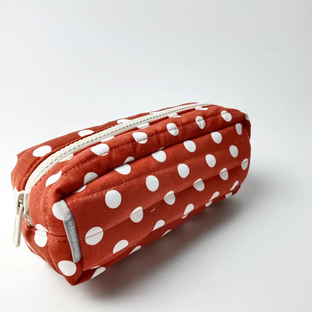 PENCIL CASE_POLKA TERRACOTTA
