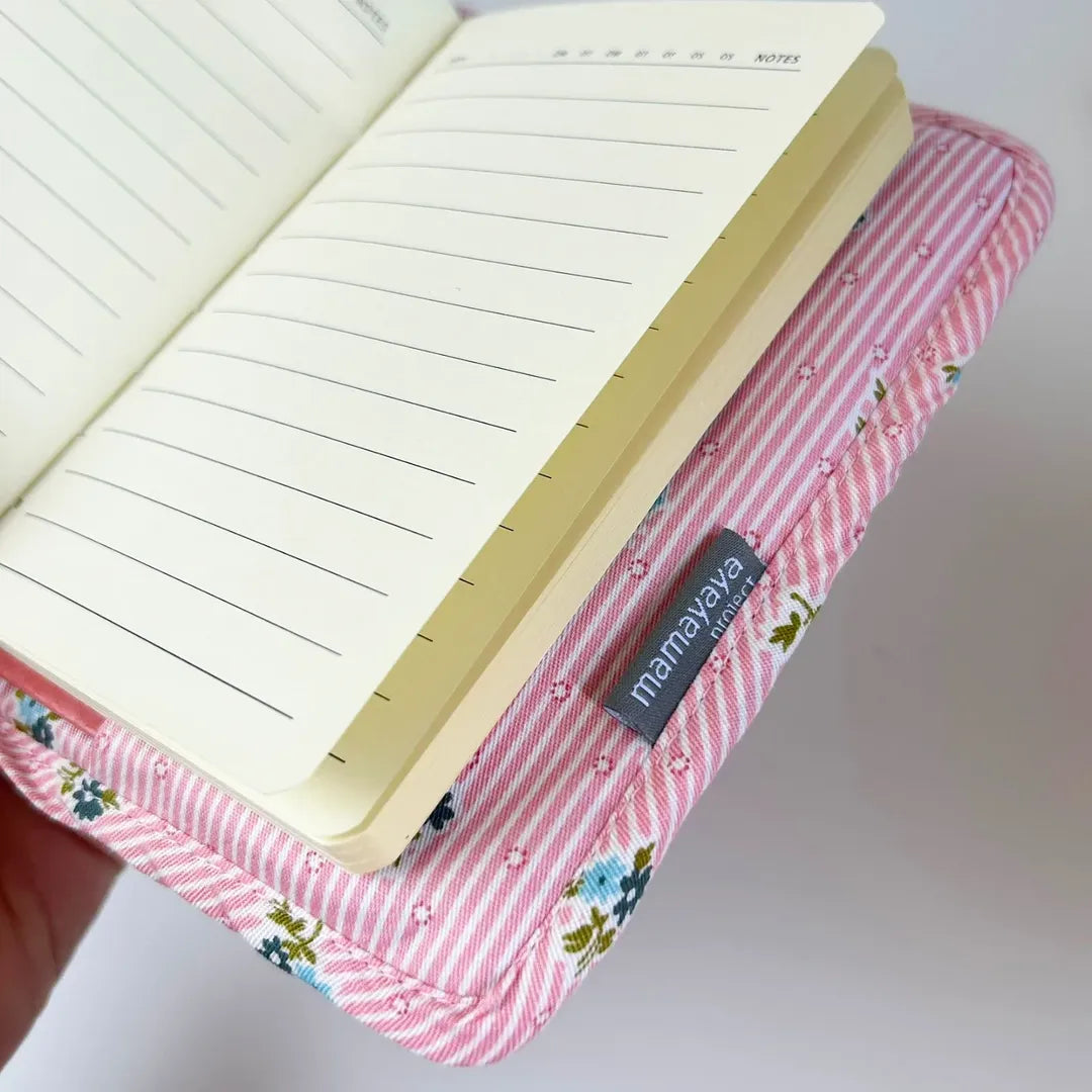 MINI "JOURNAL IBU"_BUNGA GARIS PINK