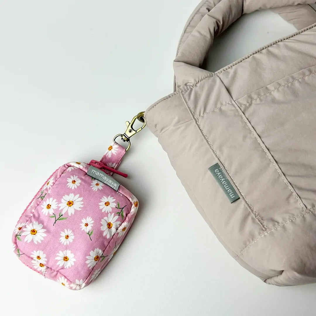 POUCH COIN_GARBERA PINK