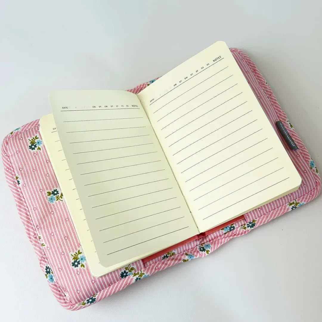 MINI "JOURNAL IBU"_BUNGA GARIS PINK