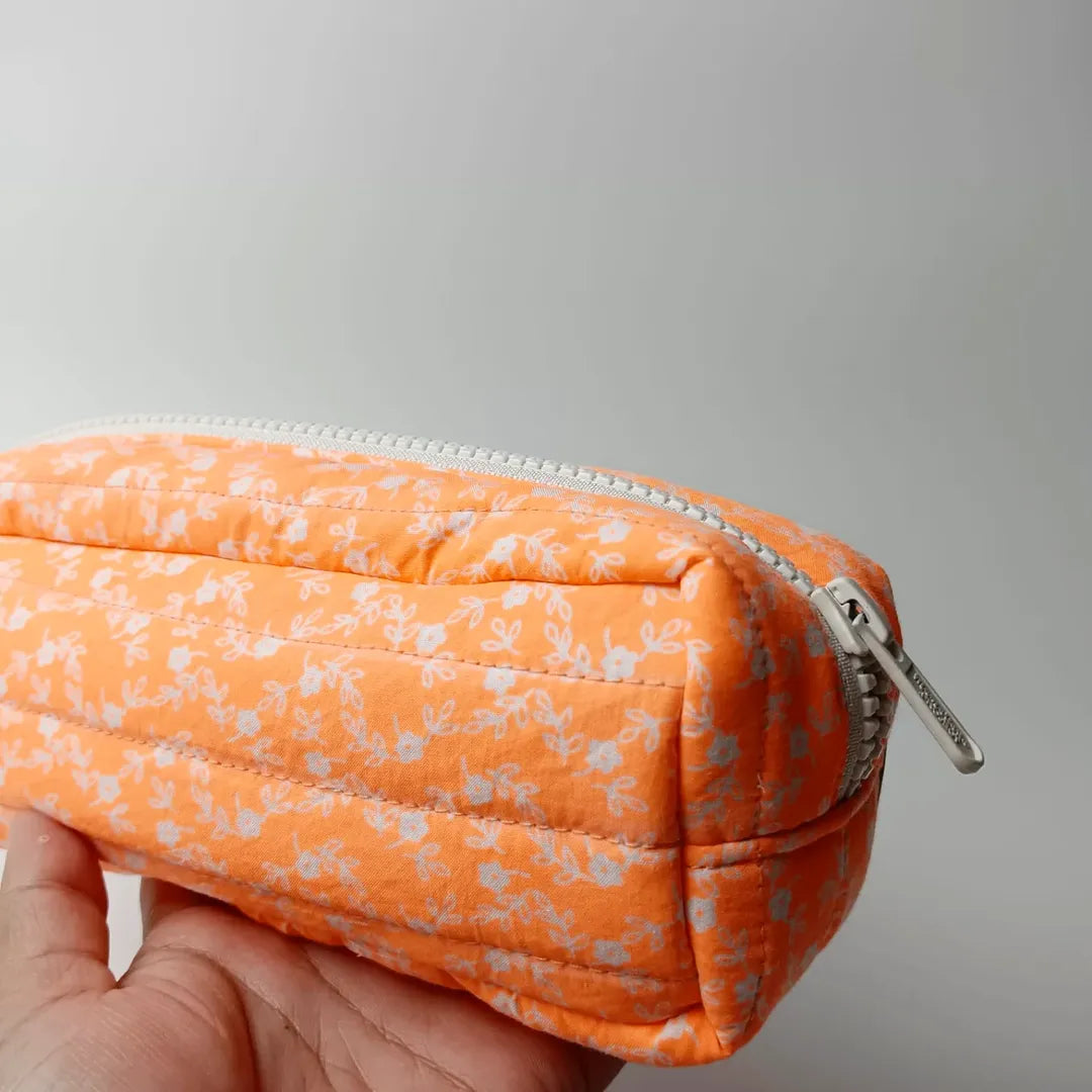 PENCIL CASE_BUNGA MINI ORANGE