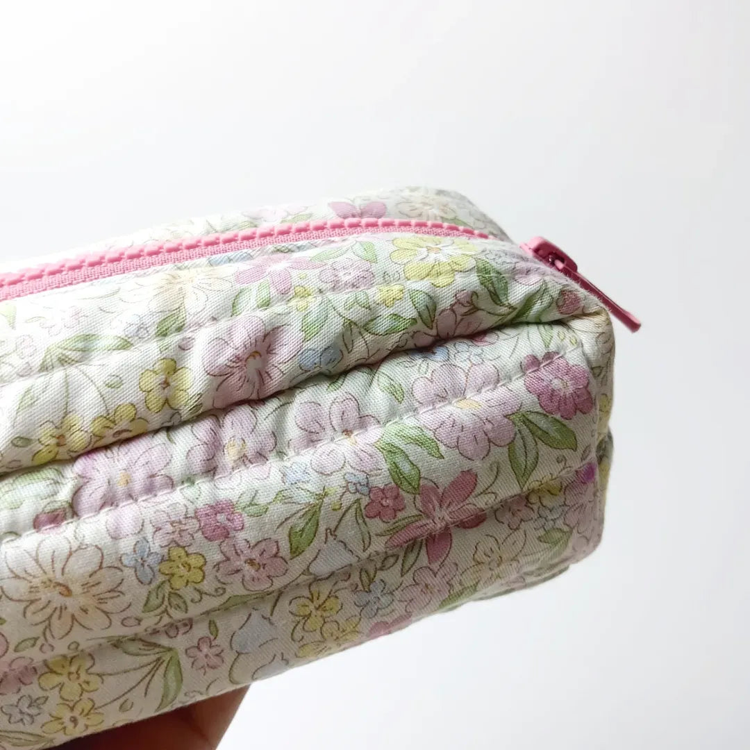PENCIL CASE_BUNGA PINK PASTEL