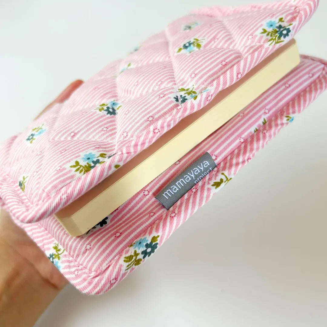 MINI "JOURNAL IBU"_BUNGA GARIS PINK