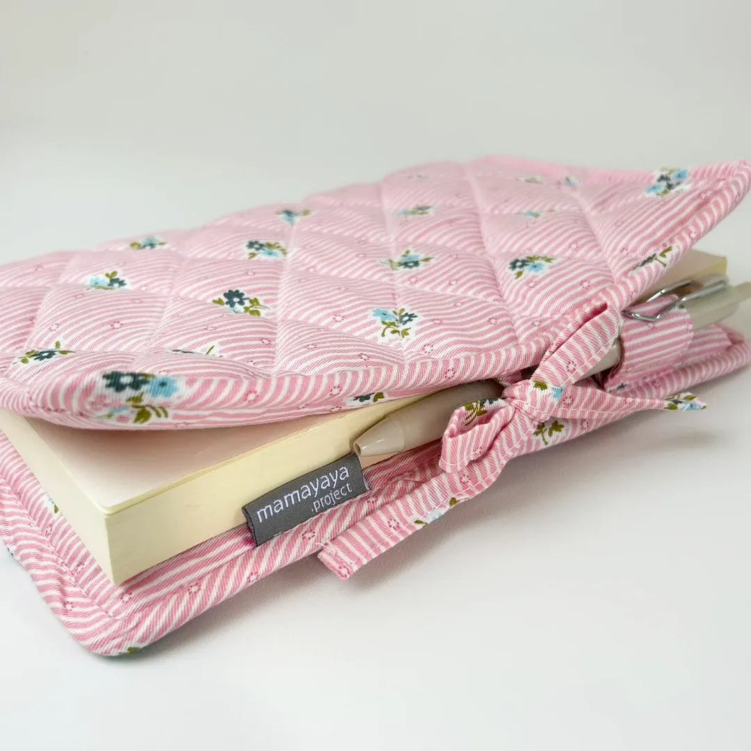 JOURNAL BOOK_BUNGA GARIS PINK