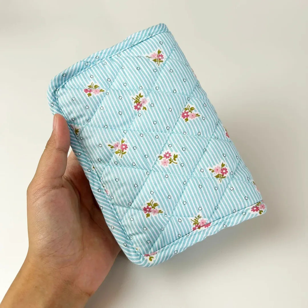 MINI "JOURNAL IBU"_BUNGA GARIS BIRU