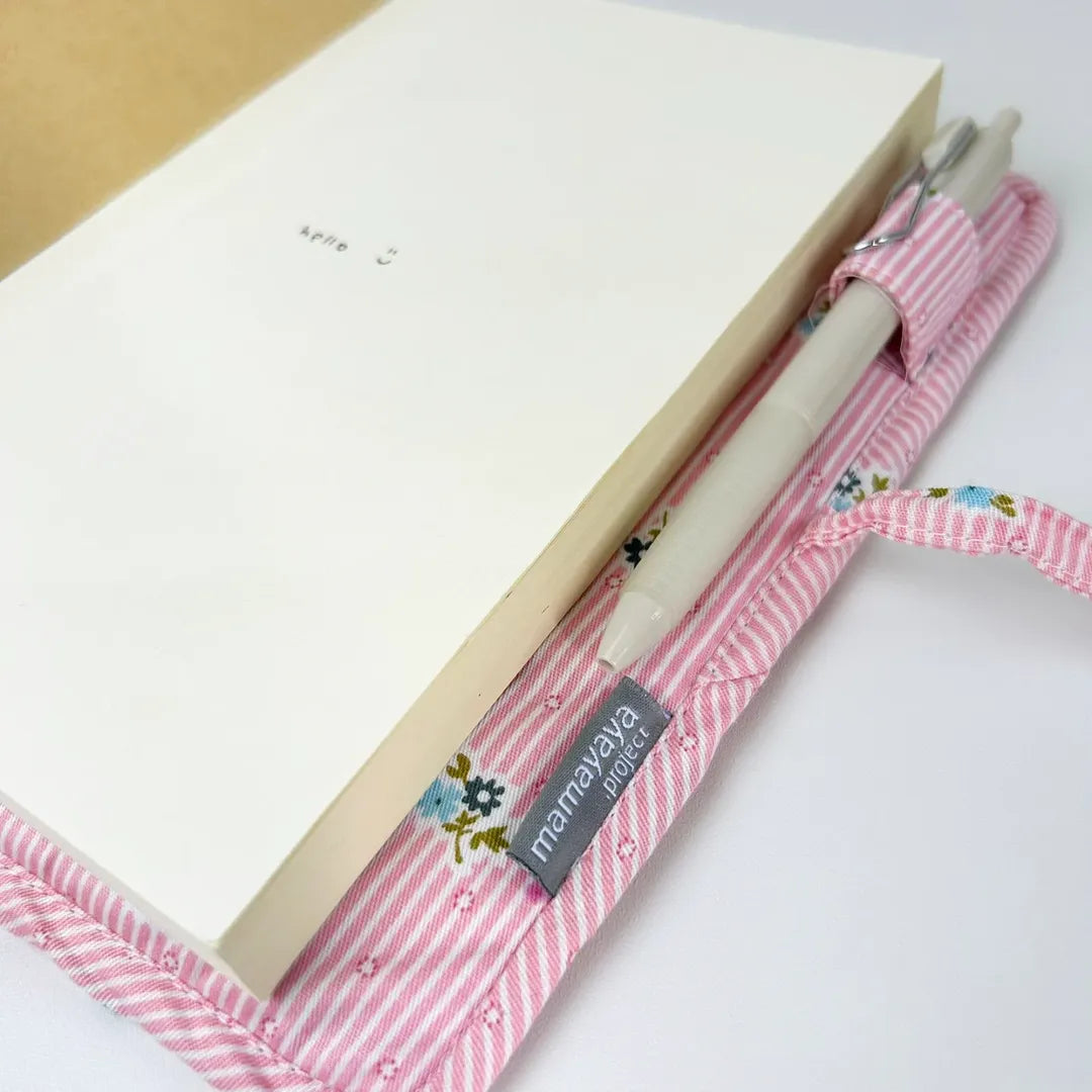 JOURNAL BOOK_BUNGA GARIS PINK