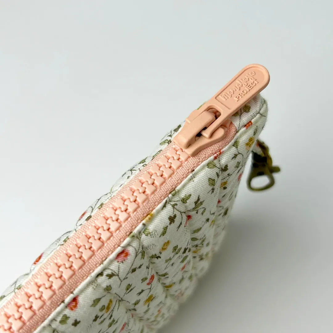 SLIM POUCH_GLOXINIA GREEN RED