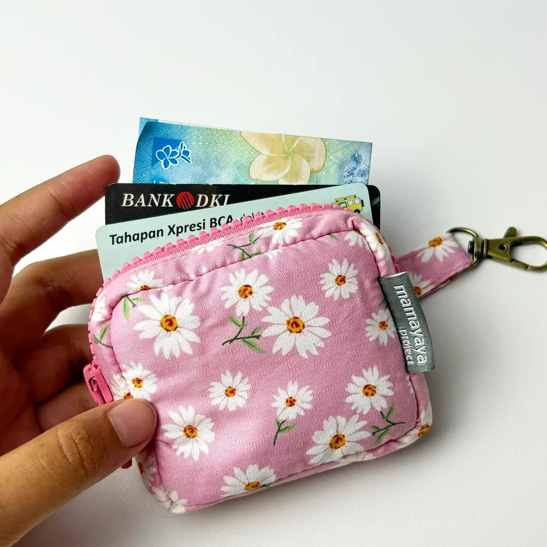 POUCH COIN_GARBERA PINK