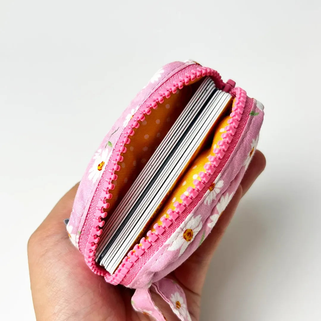 POUCH COIN_GARBERA PINK