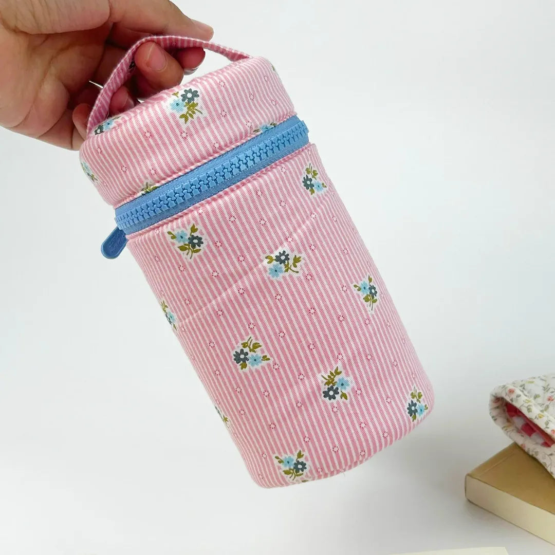 PENCIL TUBE_BUNGA GARIS PINK