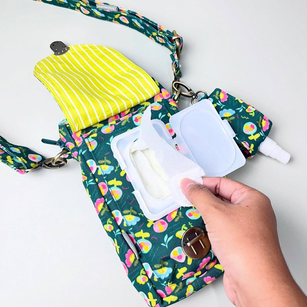 PHONE WALLET POUCH (PWP) + HS HOLDER_C7087_MINI AMARA FOREST GREEN (WR)
