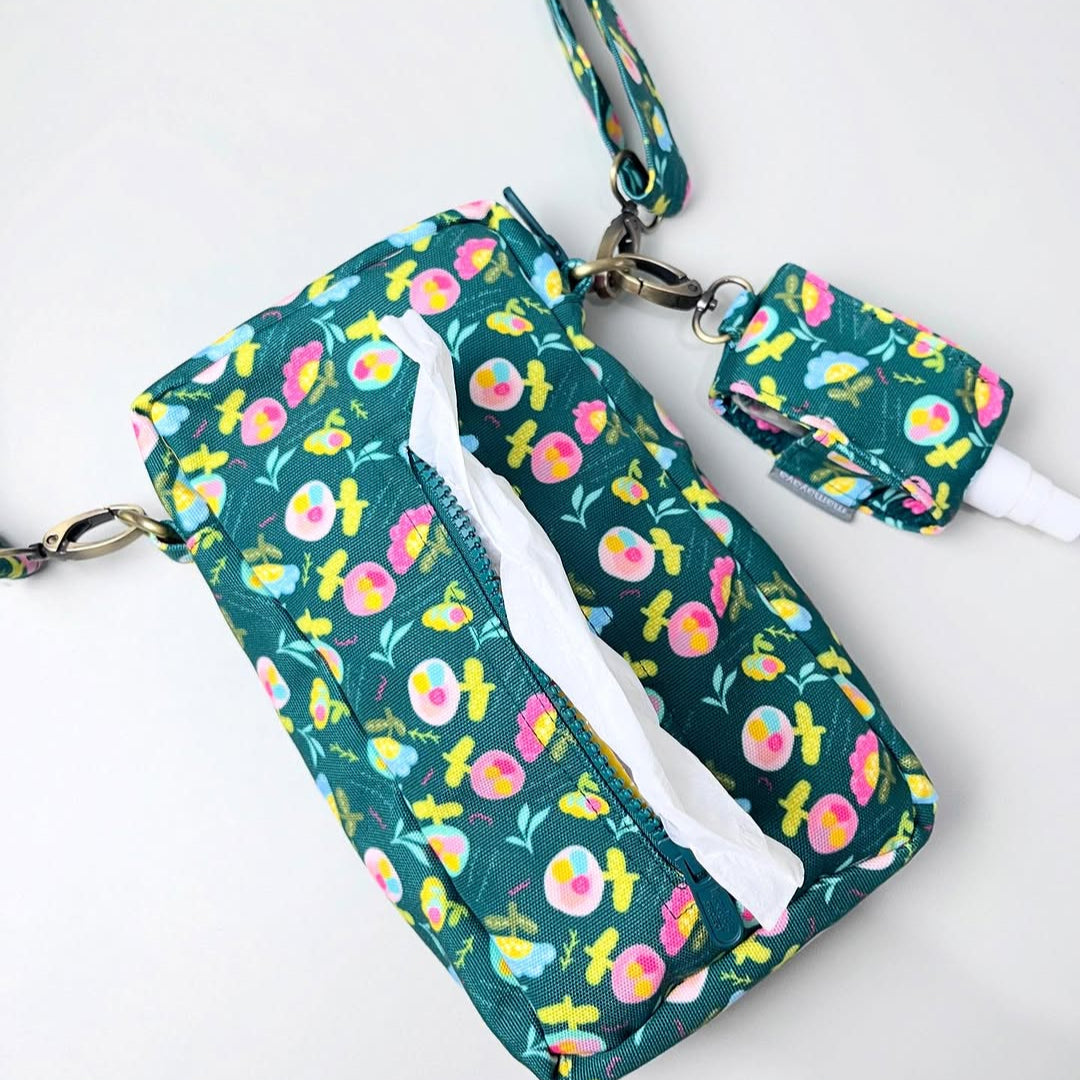 PHONE WALLET POUCH (PWP) + HS HOLDER_C7087_MINI AMARA FOREST GREEN (WR)