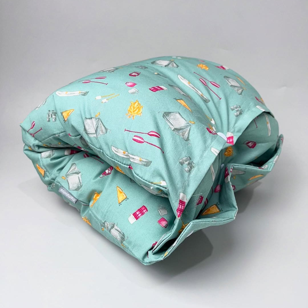 TRAVEL NURSING ARM PILLOW_⁠⁠⁠A6336_CAMPING HIJAU