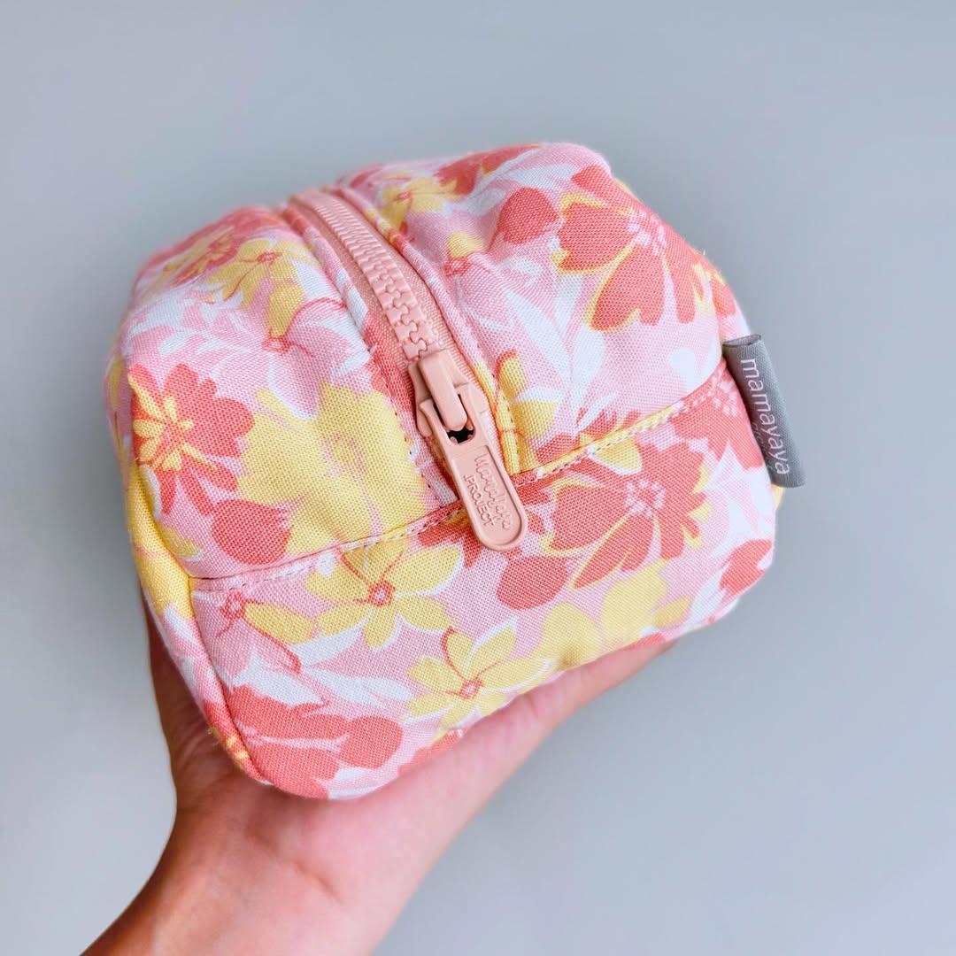 COSMETIC POUCH PUFFY_C7037_OLEANDER PEACH