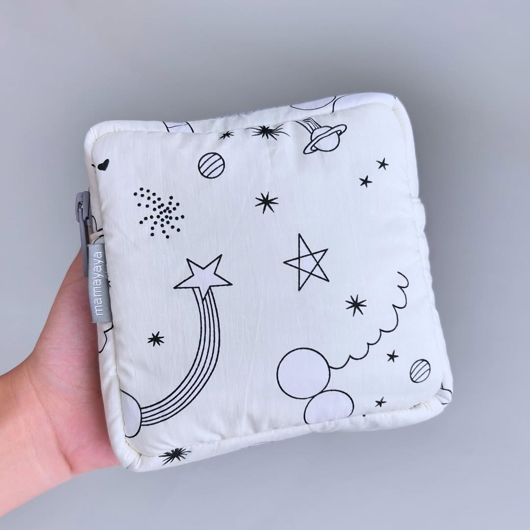 MINI POUCH PUFFY_A7027_DOODLE SKY