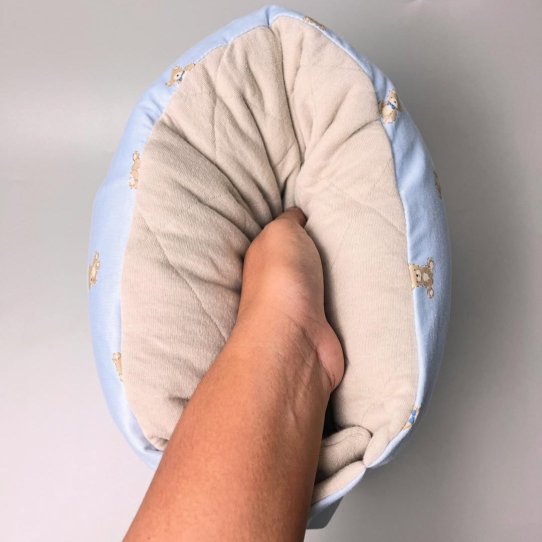 TRAVEL NURSING ARM PILLOW_⁠⁠⁠B7085_TEDDY BEAR BLUE