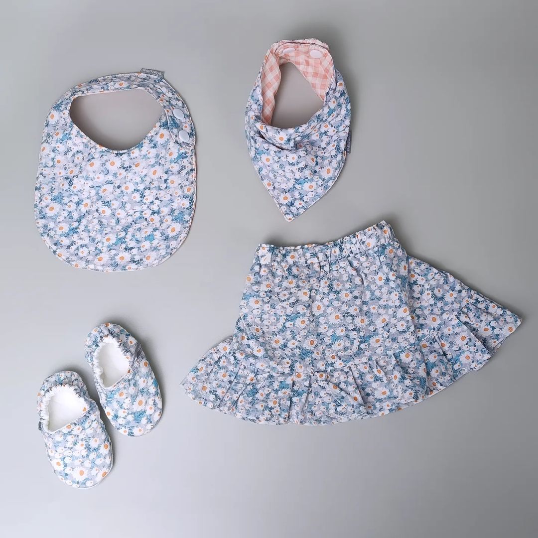 BABY SET | SKIRT | BIBS | BABY SHOES