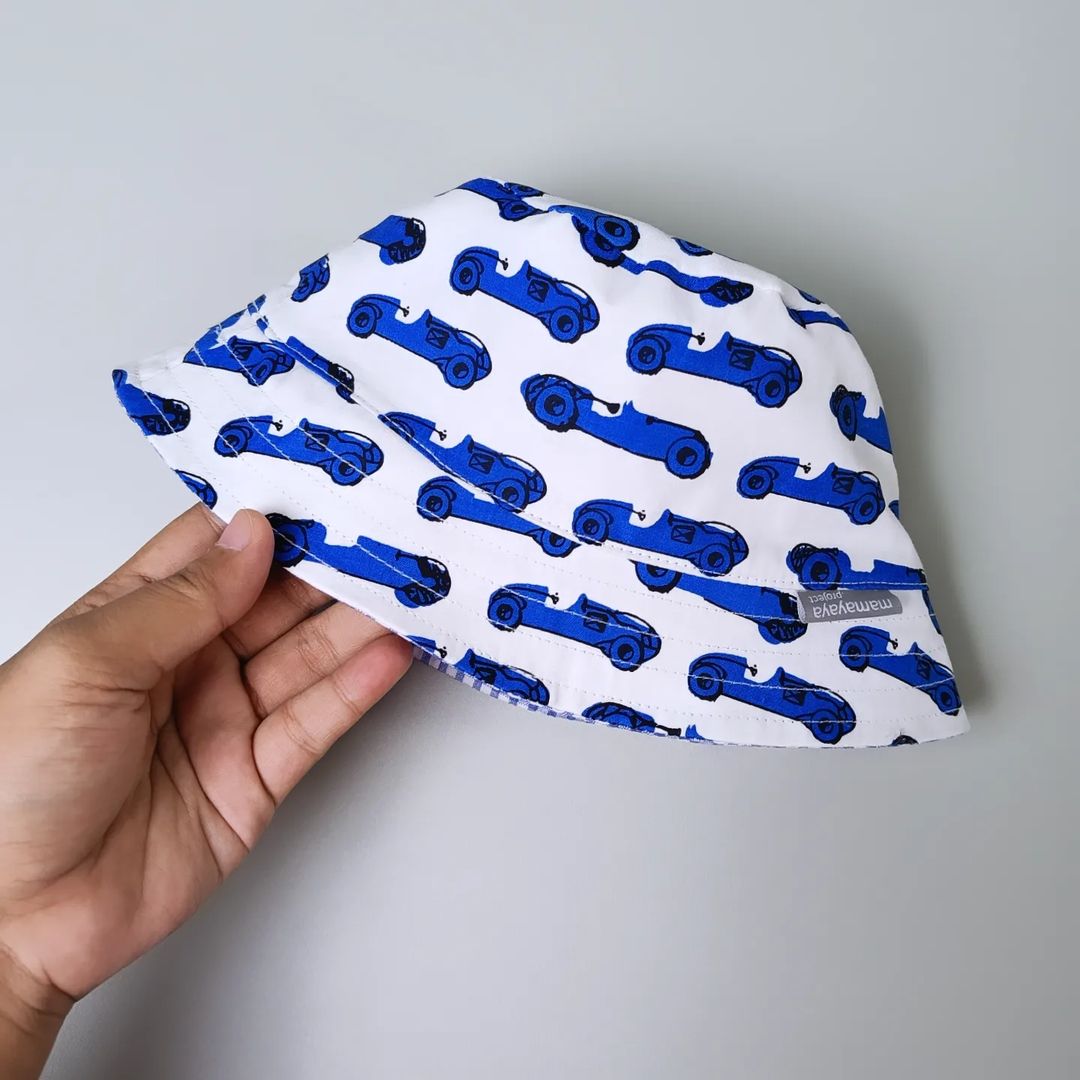 BUCKET HAT_A6091_FERRARI BLUE_60