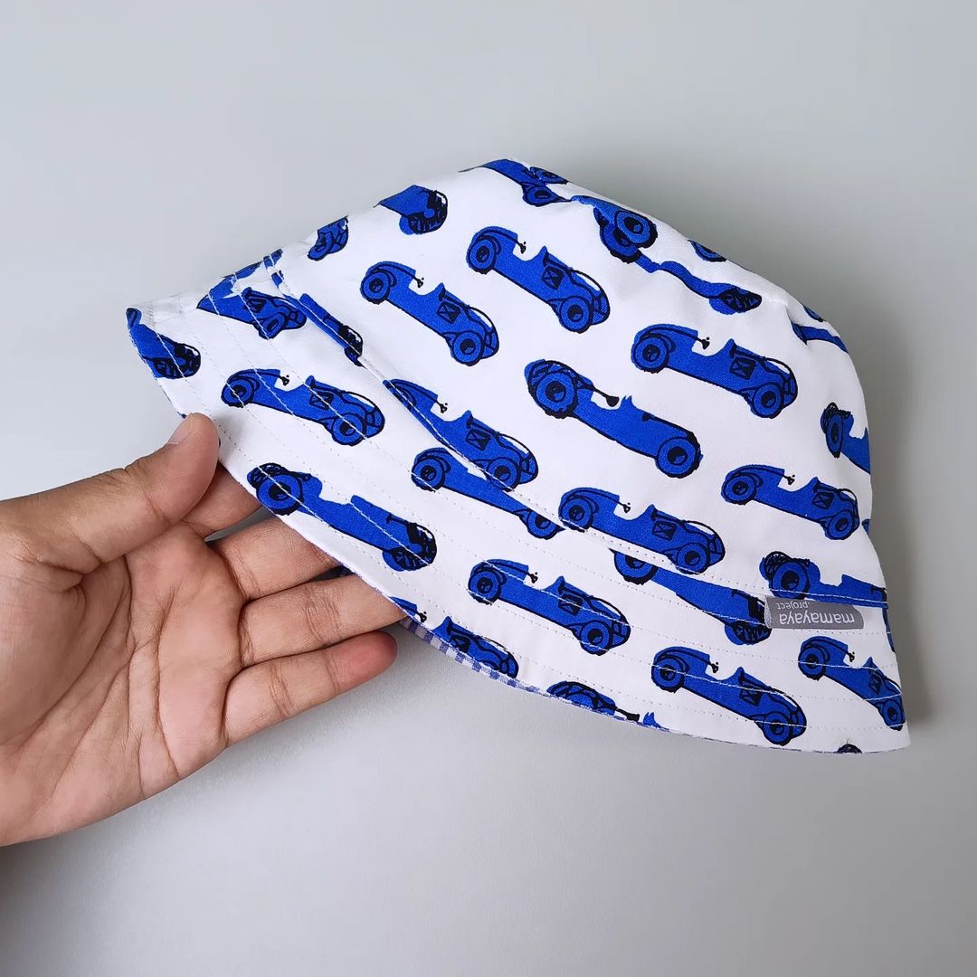 BUCKET HAT_A6091_FERRARI BLUE_60