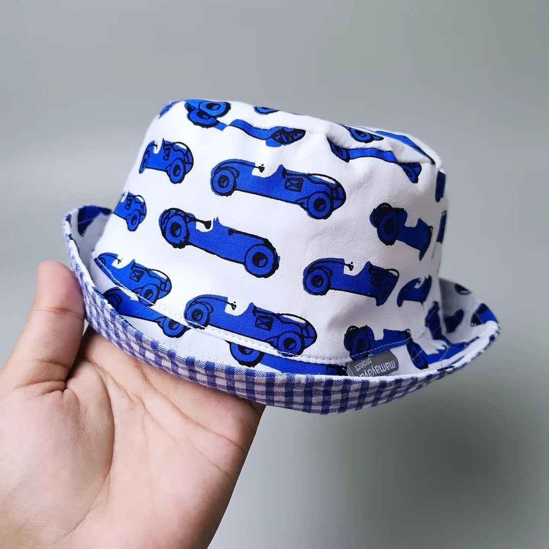 BUCKET HAT_A6091_FERRARI BLUE_60