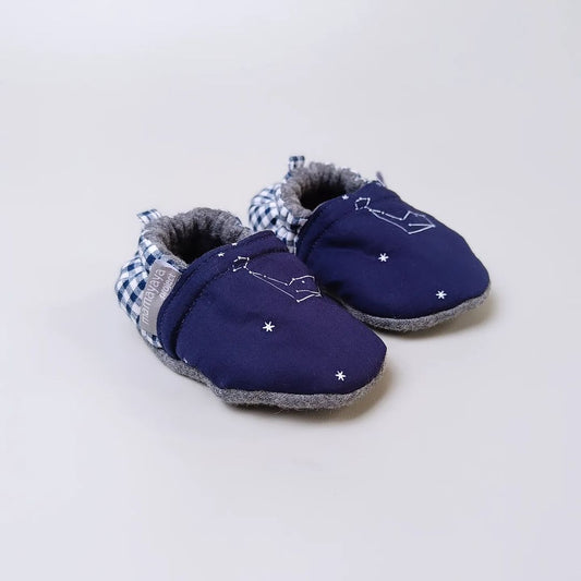 BABY SHOES_A6124_RASI BINTANG NAVY_(9-12)