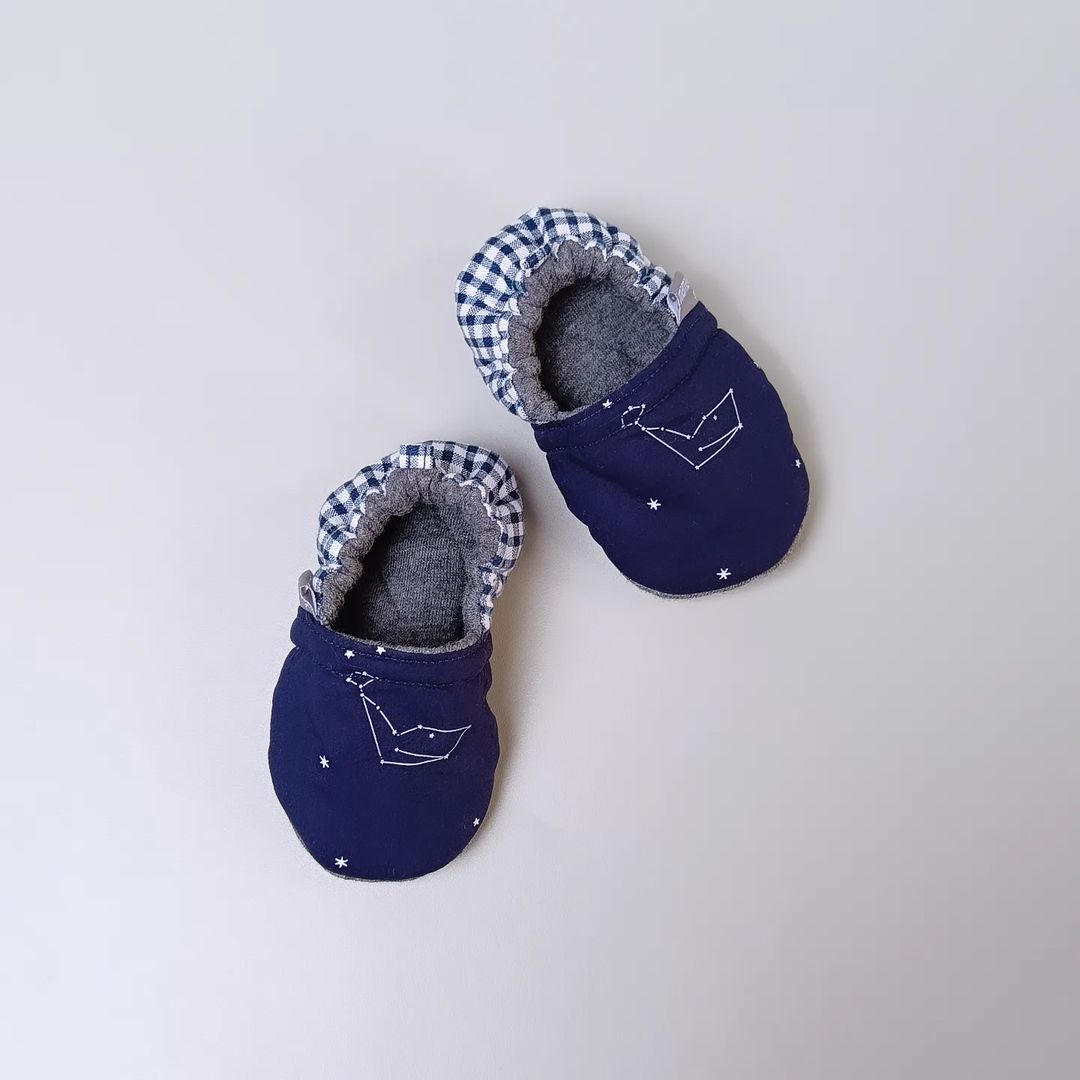 BABY SHOES_A6124_RASI BINTANG NAVY_(3-6)