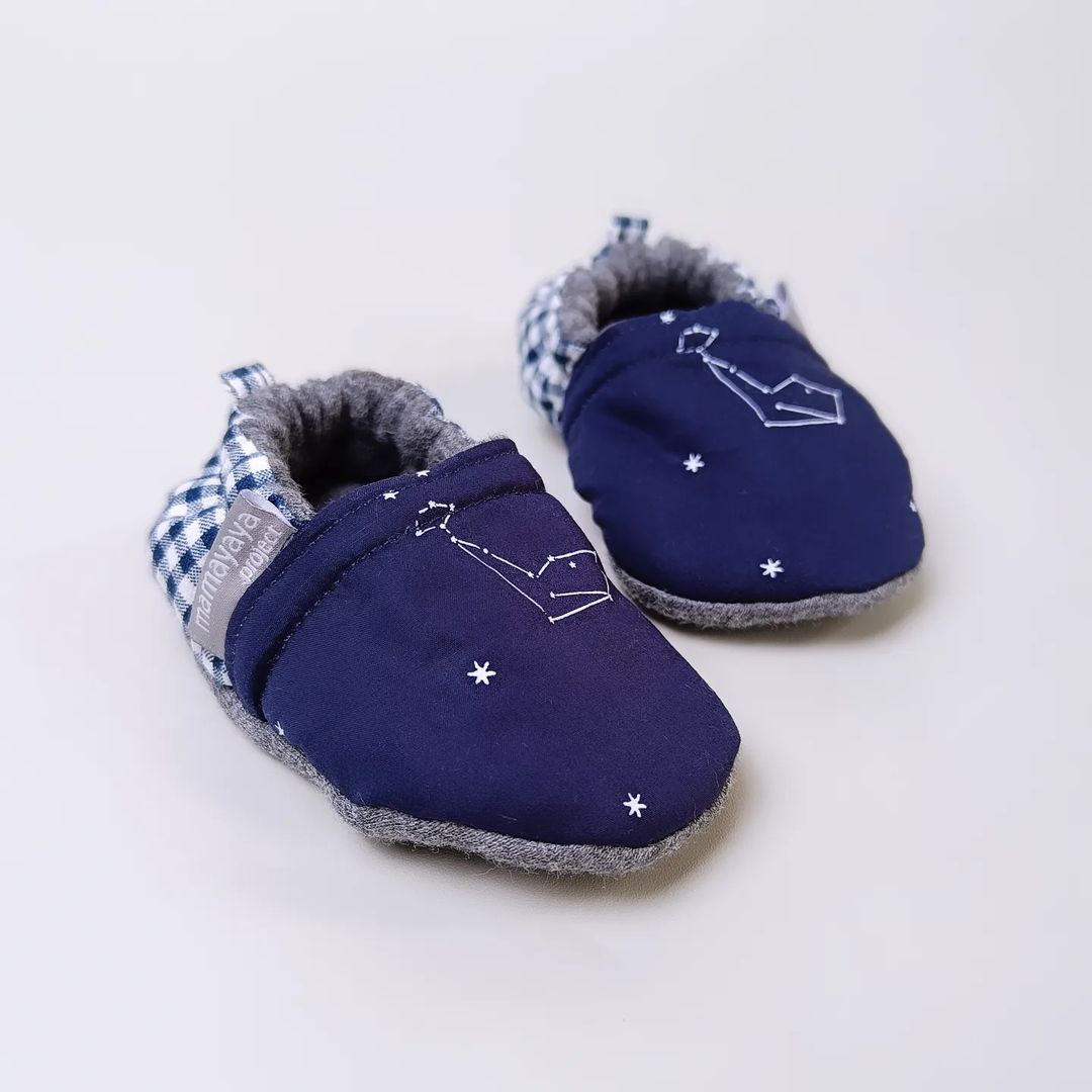 BABY SHOES_A6124_RASI BINTANG NAVY_(3-6)