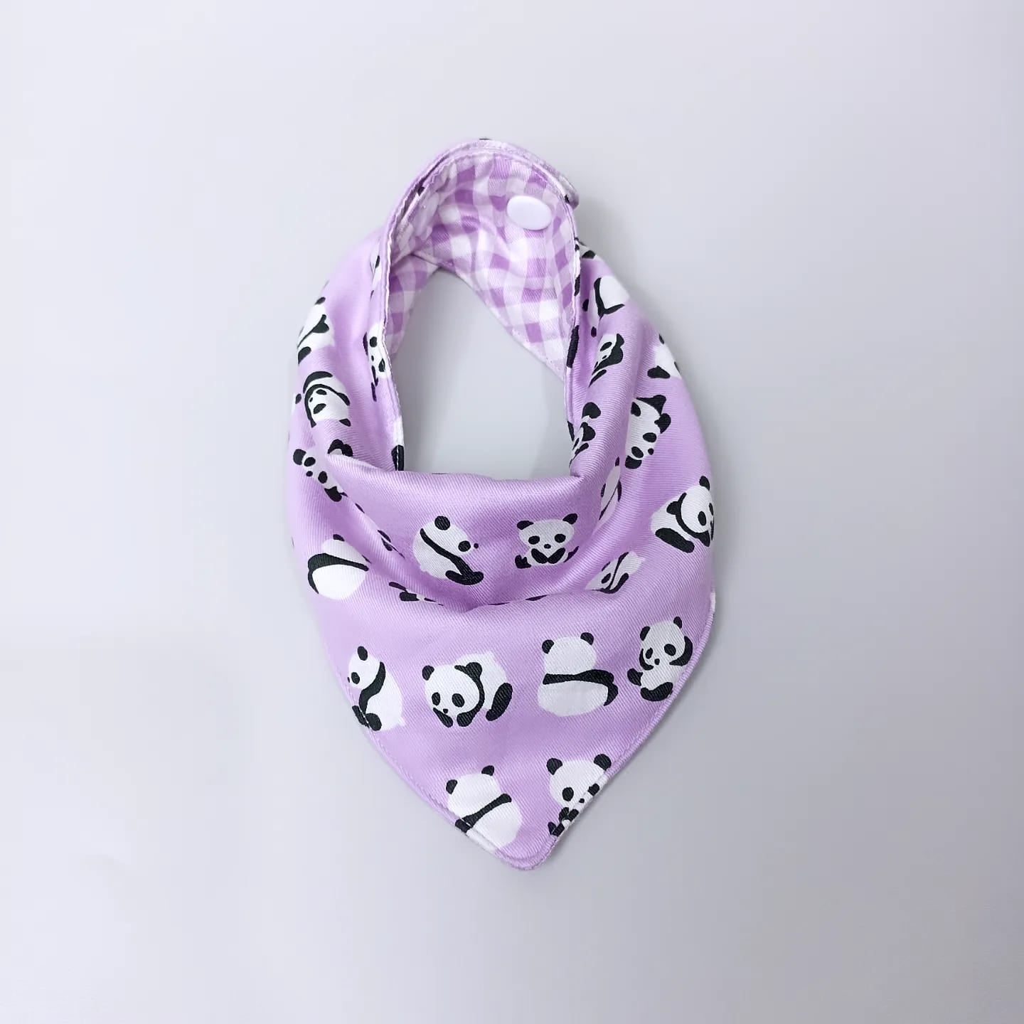 SET BABY | BUCKET HAT | BIBS | BABY SHOES_A6260_PANDA LILAC