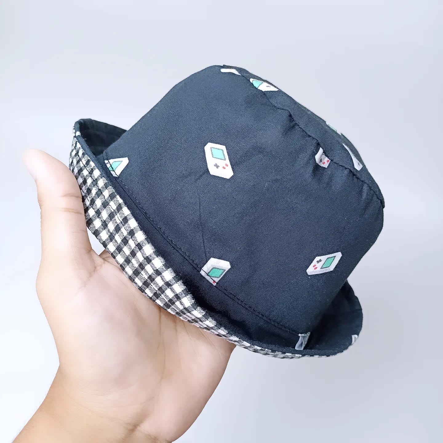 SET BABY | BUCKET HAT | BIBS | BABY SHOES_A6277_NINTENDO BLACK