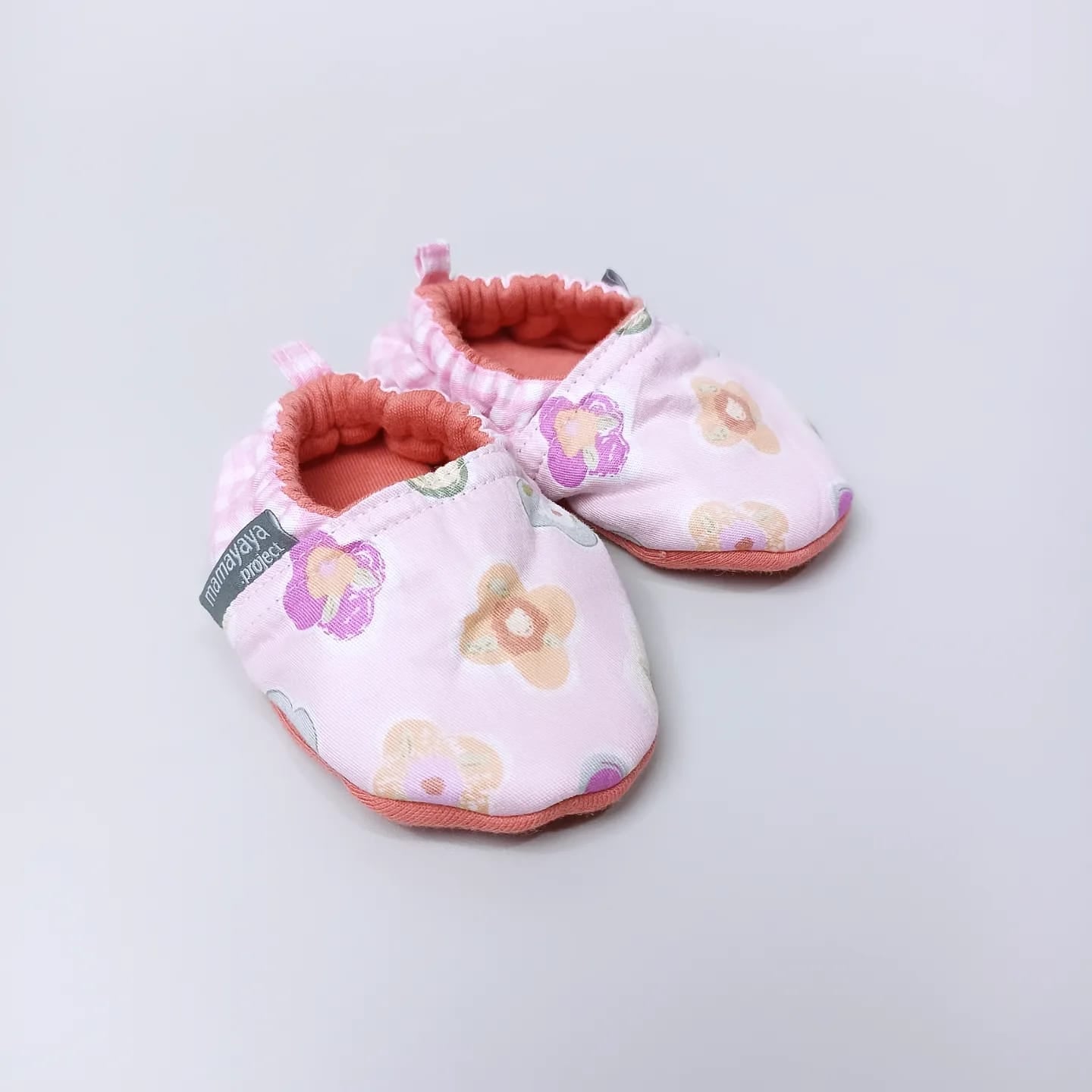 SET BABY | BUCKET HAT | BIBS | BABY SHOES_A6271_BUNGA PANSY PINK