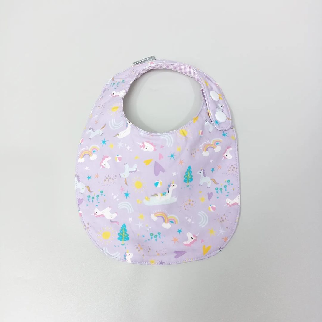 SET BABY | BUCKET HAT | BIBS | BABY SHOES_A6278_MINI UNICORN LILAC