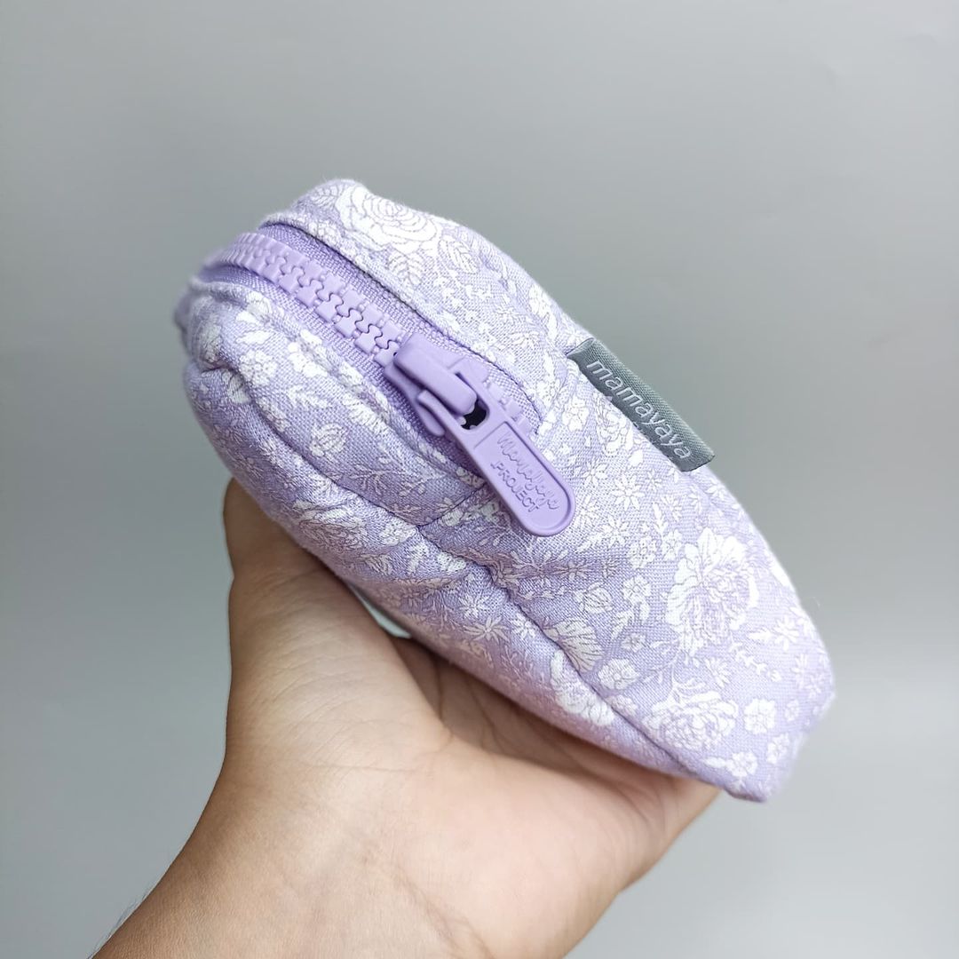 MINI POUCH PUFFY_A6363_CAMELIA LILAC