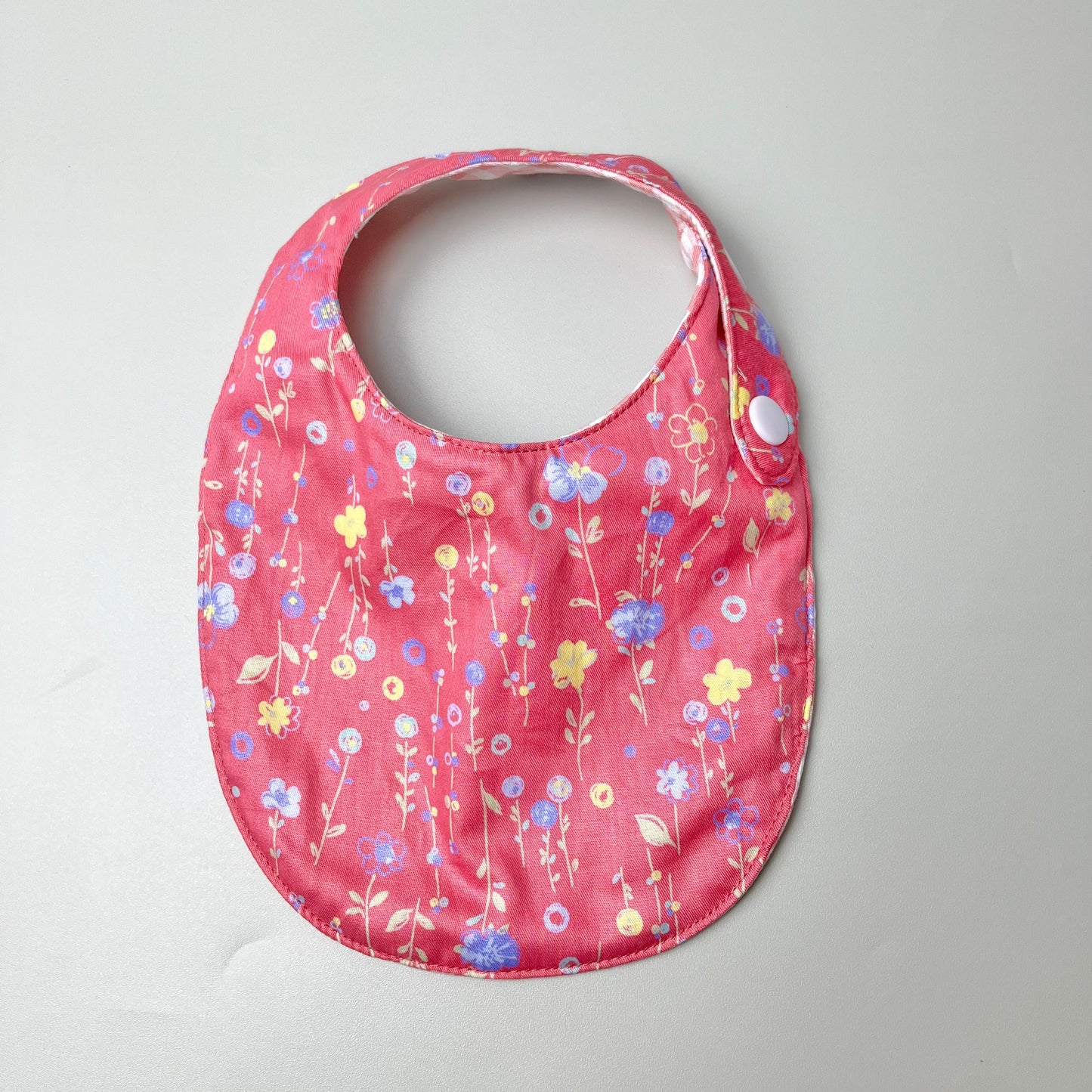 SET BABY | BUCKET HAT | BIBS | BABY SHOES_A349_TANGKAI PANJANG DASAR PINK