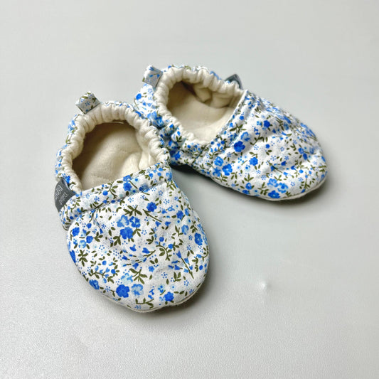 BABY SHOES_A7170_BUNGA IRIS BIRU_(3-6)