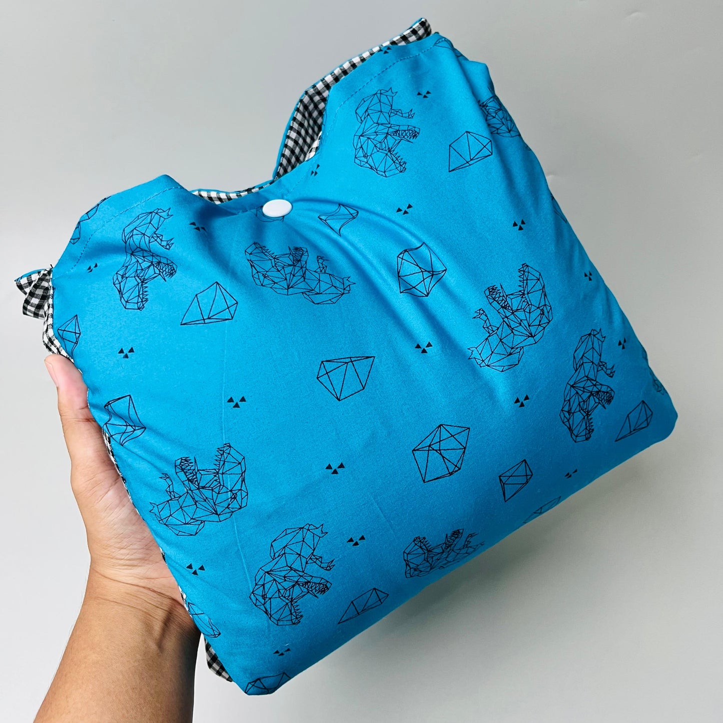 TRAVEL NURSING ARM PILLOW_⁠B6017_ORIGAMI DINO