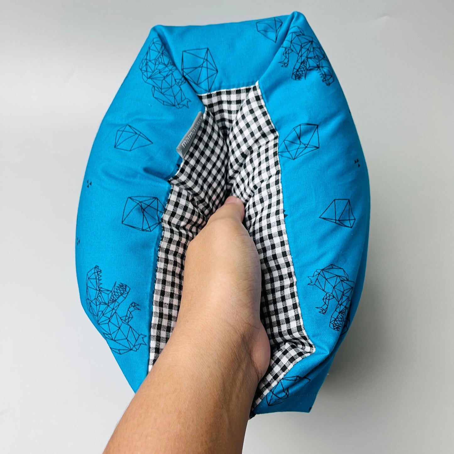 TRAVEL NURSING ARM PILLOW_⁠B6017_ORIGAMI DINO