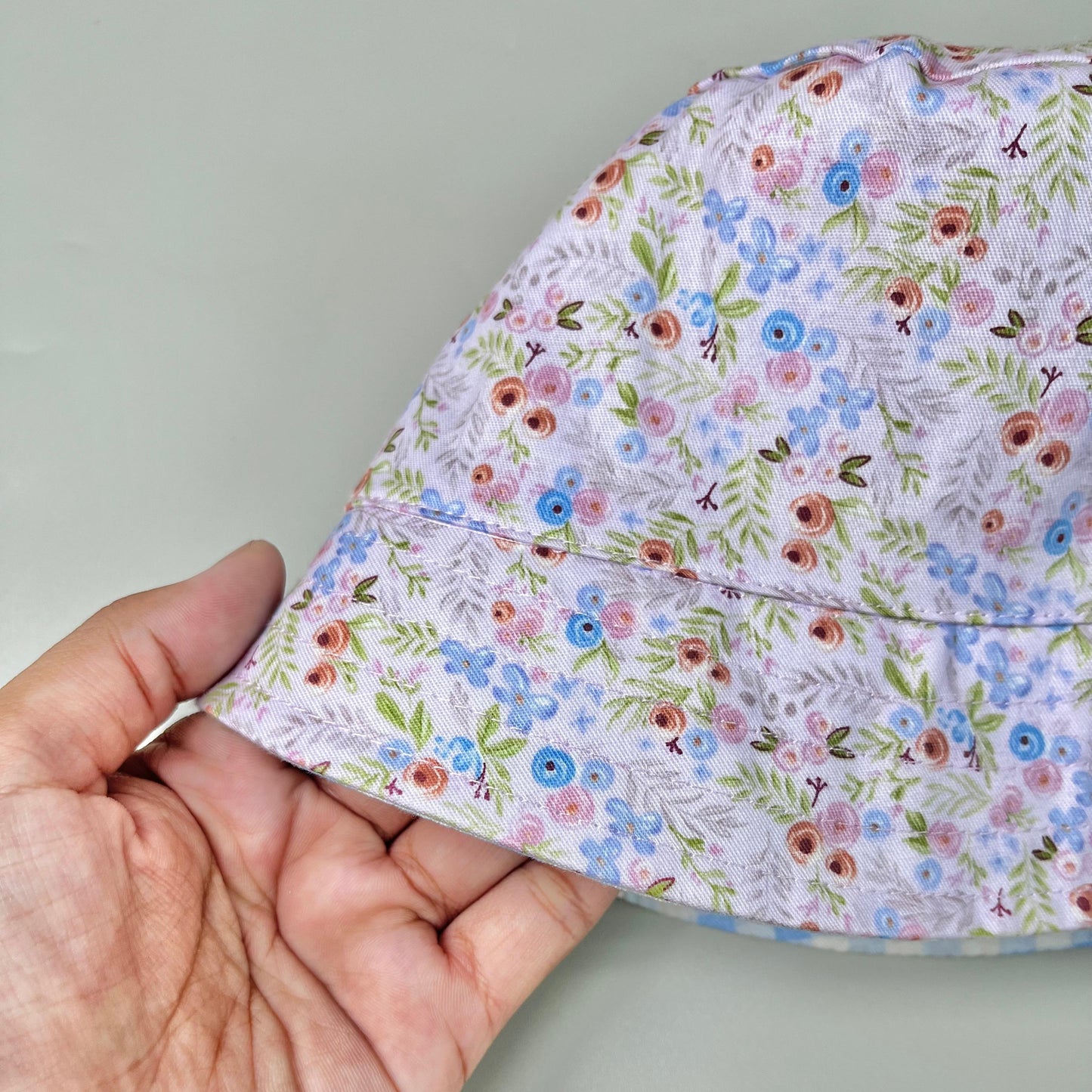 BUCKET HAT_A7164_MINI DANDELION PINK_52
