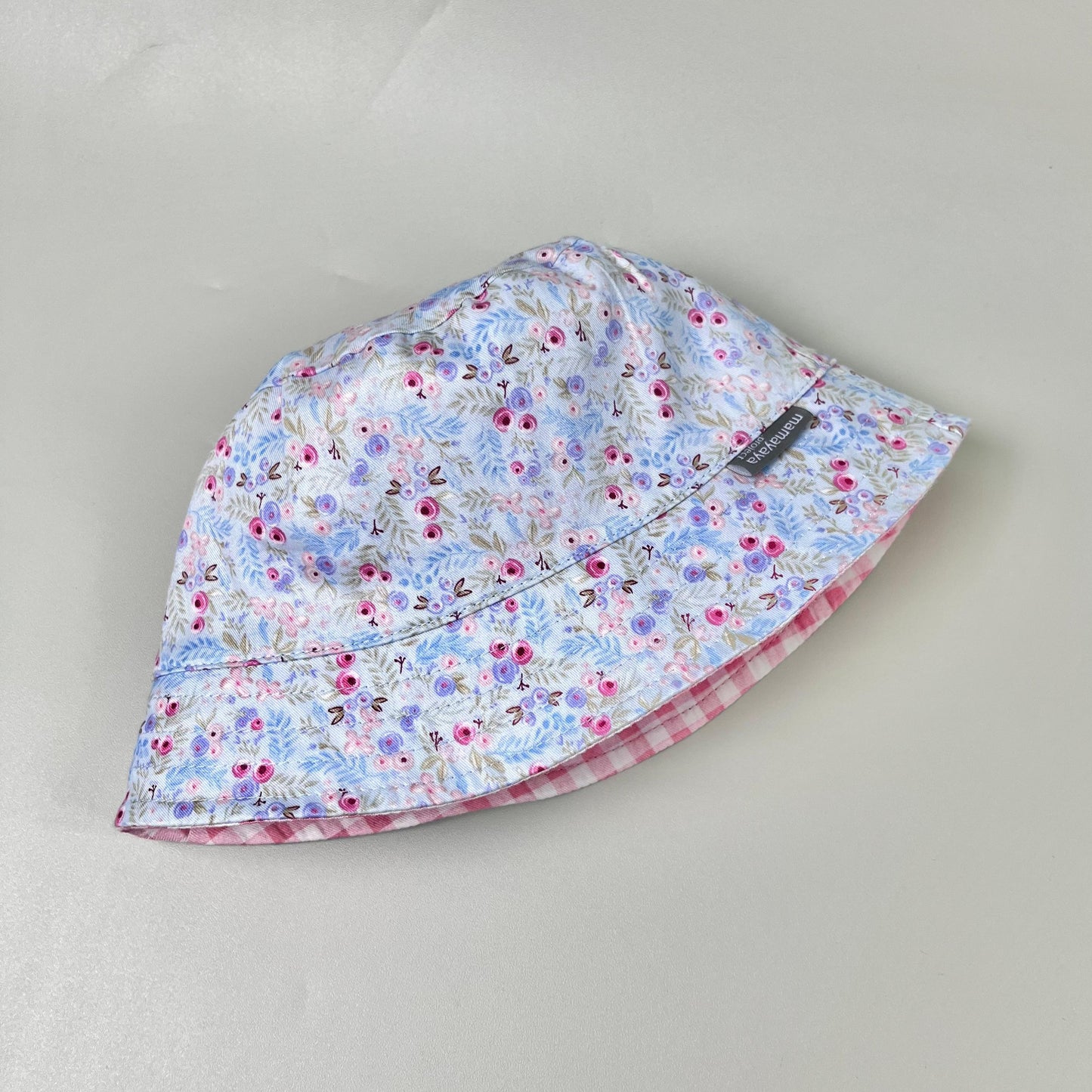 BUCKET HAT_A7163_MINI DANDELION BIRU_52