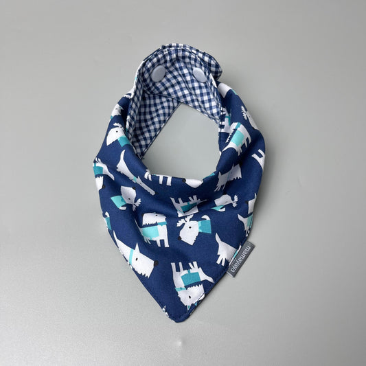 SCARF BIBS_A6182_DOGGY NAVY