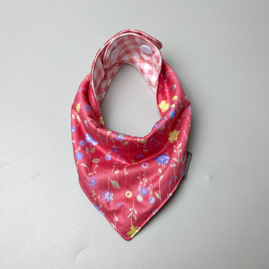 SCARF BIBS_A349_TANGKAI PANJANG DASAR PINK