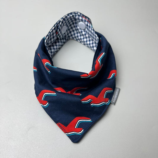 SCARF BIBS_A7167_BURUNG MERAH NAVY
