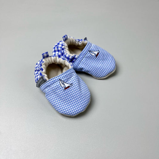 BABY SHOES_A7214_PERAHU KOTAK BIRU_(3-6)