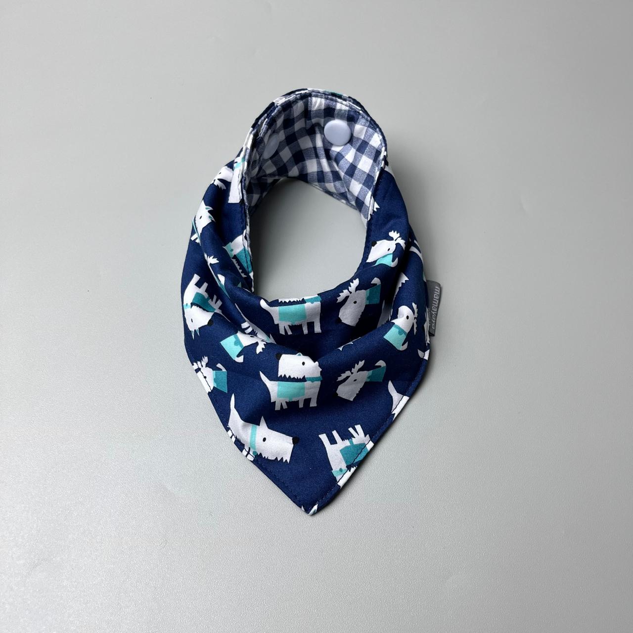 SET BABY | BUCKET HAT | BIBS | BABY SHOES_A6182_DOGGY NAVY