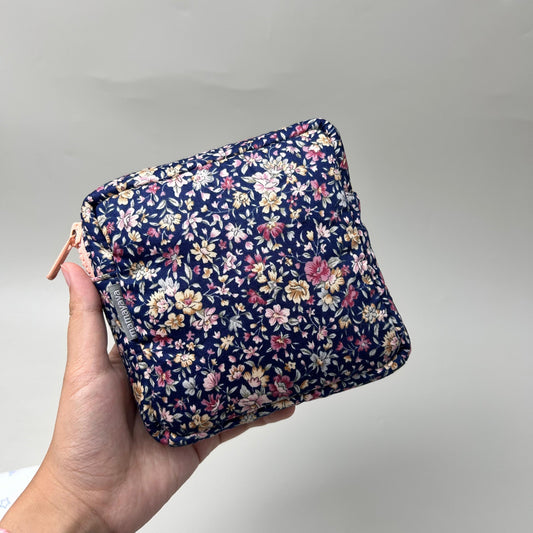 MINI POUCH PUFFY_A6237_ANEMONE NAVY